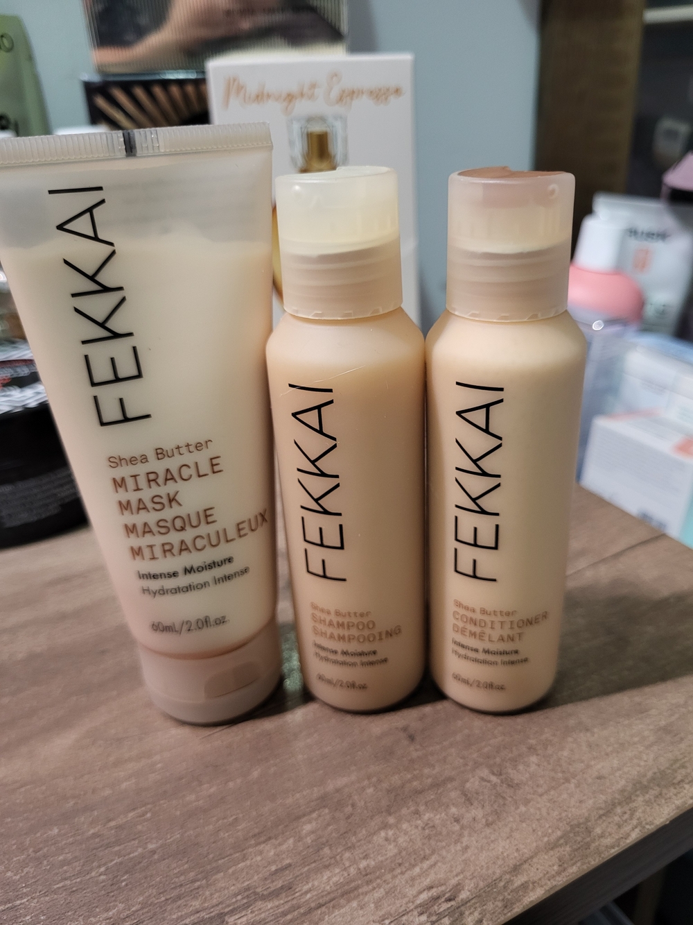 Fekkai Shea Butter Shampoo, Conditioner & Miracle Mask Trio